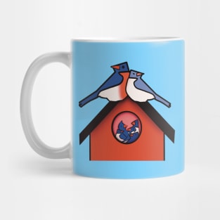 Birdbird House Mug